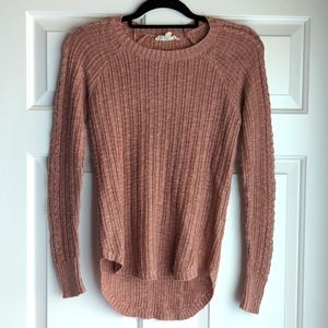 2/$20 - Pink Republic Juniors XS Dusty Pink Sweater